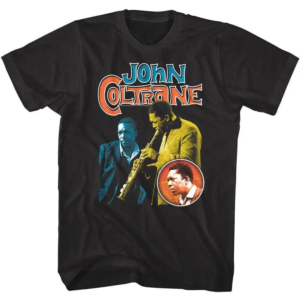 John Coltrane Jazz Saxophone Men s T Shirt 2XL