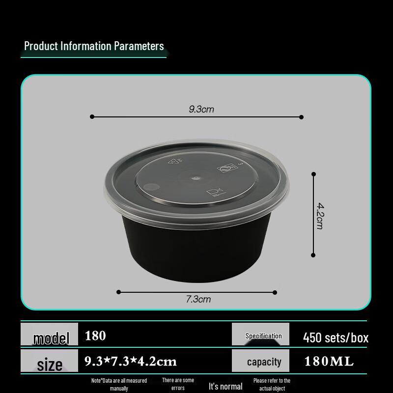 Disposable Round Food Container