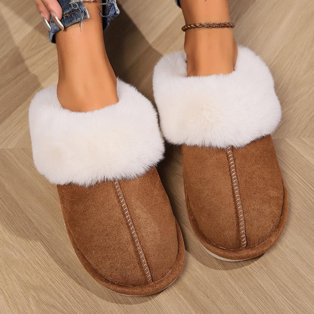 Couple Shoes, Warm Shoes, Thick Shoes, Indoor Shoes, Half Pack Heels, Cotton Slippers, Casual Shoes