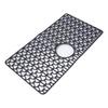 Kitchen Sink Mat Silicone Scratch Resistant Anti Slip Water Proof Reusable Multifunction for Dishes
