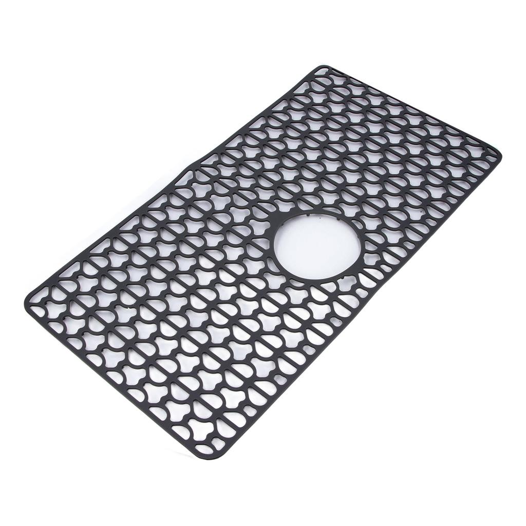 Kitchen Sink Mat Silicone Scratch Resistant Anti Slip Water Proof Reusable Multifunction for Dishes