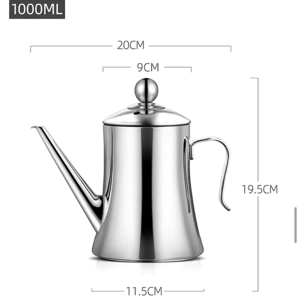 304 Nerezová ocel Velkokapacitní Nádoba na uskladnění oleje pro Kuchyň a Restauraci