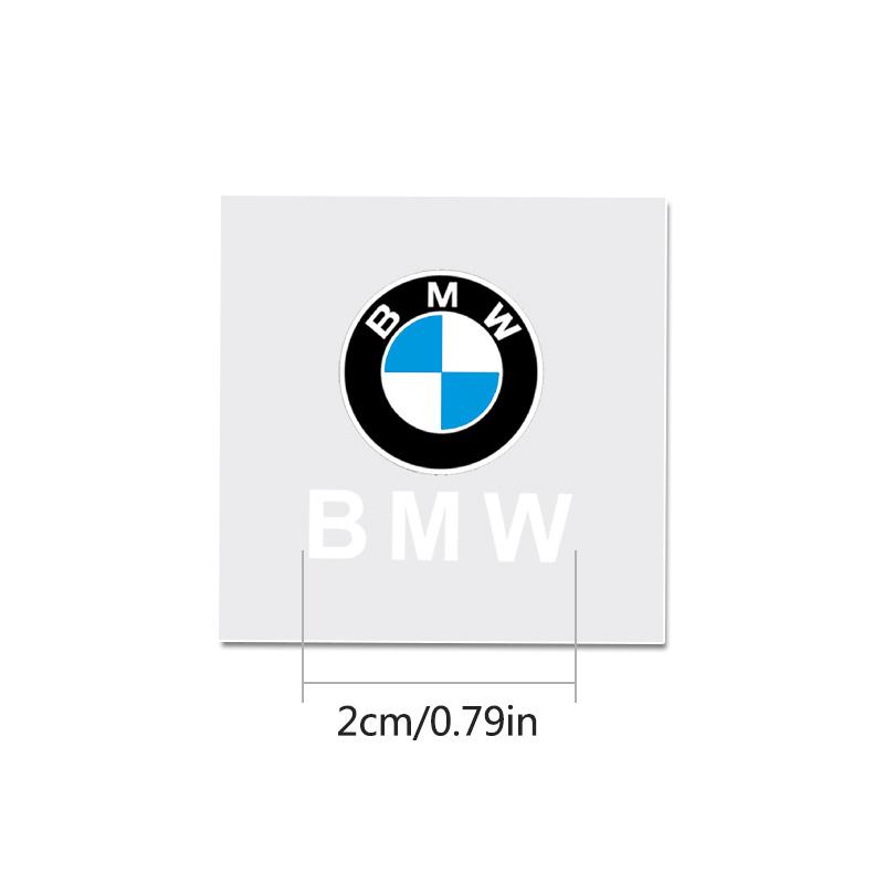 For BMW M X1 X3 Car Interior Sticker Creative Emblem Badge Sticker Waterproof For BMW Performance F30 F20 F40 E92 E91 G20 G30 G05 G06 G07 G11 SE9