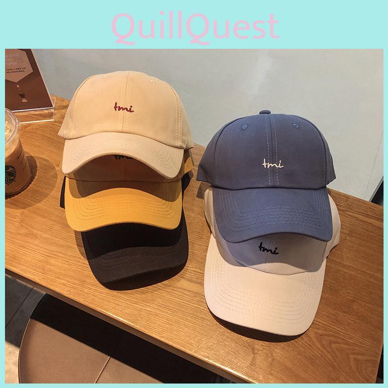 Casual Baseball Outdoor Cap For Men And Women Cotton Blend Embroidered Letters