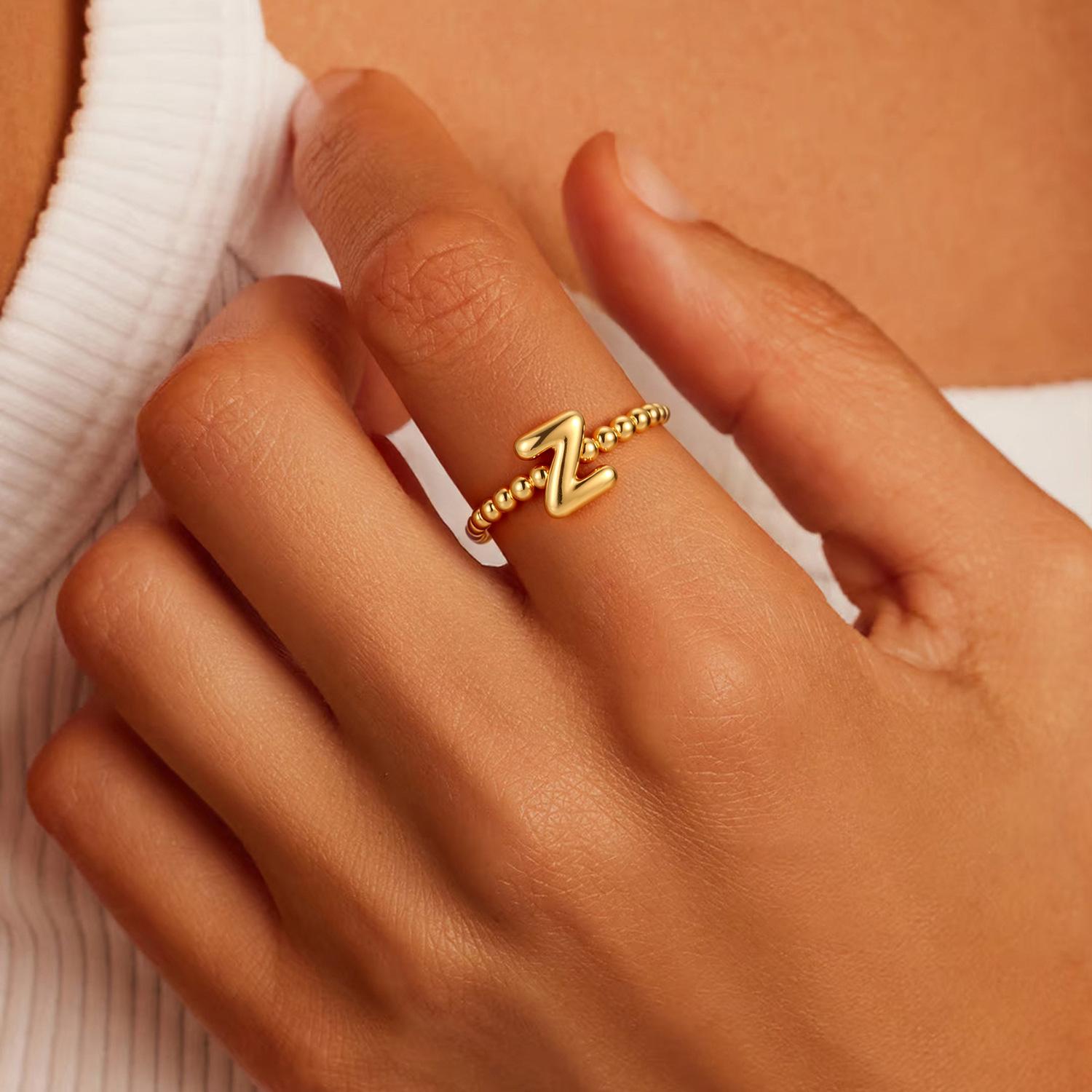 

Women s 26-letter Open Ring SF1020 SF1020-Z