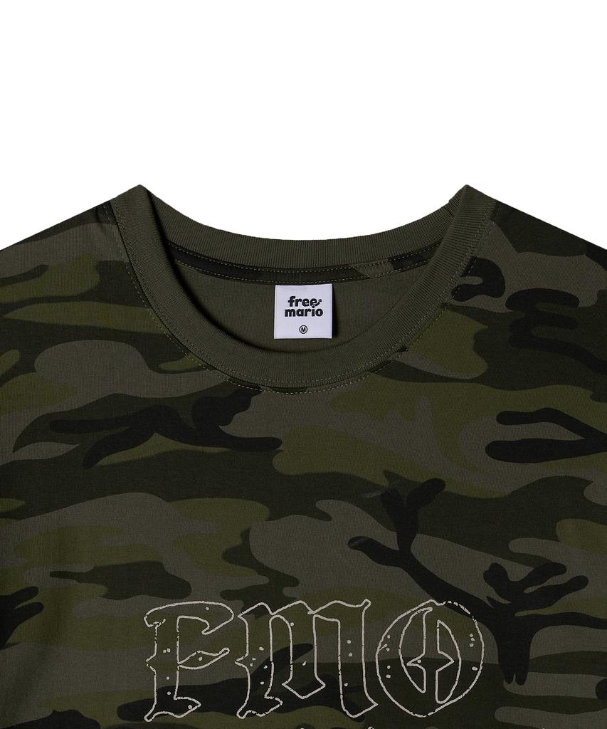 FREEMARIO Archive Camo T-Shirt [Khaki]