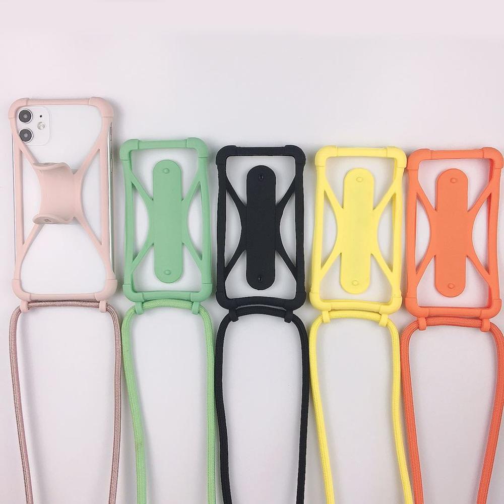 Neck Hanging Sling Chain Mobile Phone Lanyard Sports Strap Phone Accessories Phone Holder Case