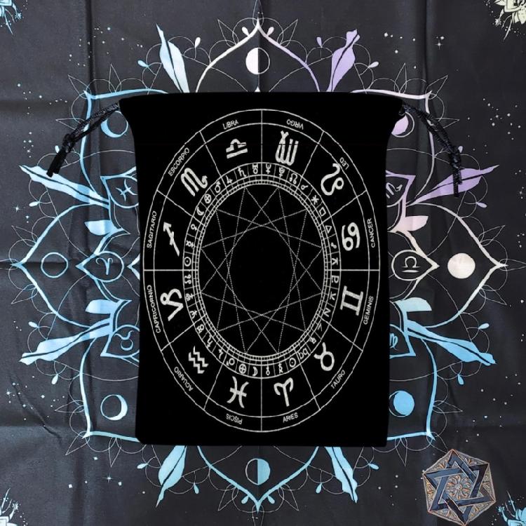 Divinations Tarots Bag Board Game Mini Jewelry Packagings Storage Pouch Gift Bag