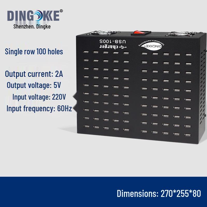 USB Multi-Port Charger: 10-100 Port Station with PD/QC3.0 Fast Charging - Charger King