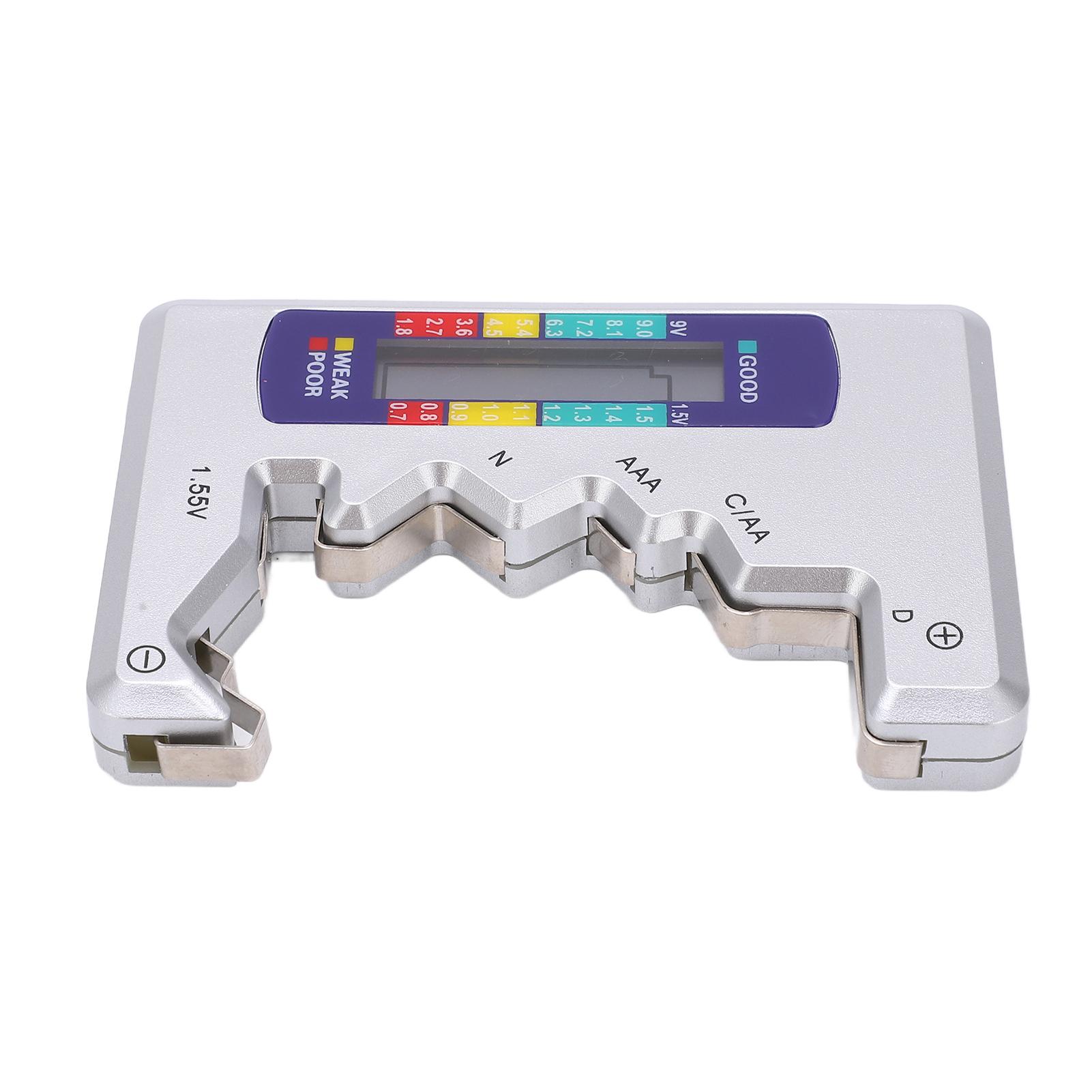 

Цифровой тестер аккумулятора Checker 150mAh портативный DN AA AAA таблеточный детектор емкости аккумулятора