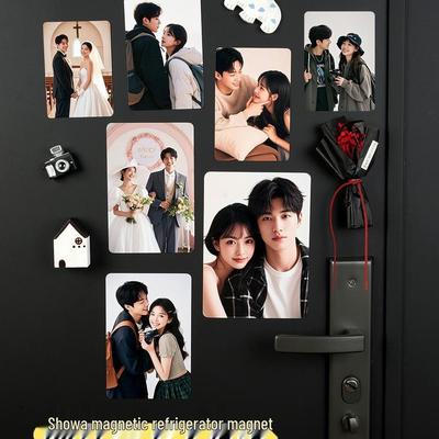2025 Custom Magnetic 6-Inch Photo Fridge Magnet Decoration
