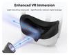 VR Face Interface Bracket Sponge Face Pad Replacement for Pico 4 / PICO 4 Ultra VR Headset Washable Sweat-Proof Leather Face Cover
