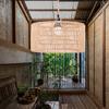 Woven Paper Rope Pendant Lampshade – Natural Bulb Guard & Chandelier Shade for Restaurant, Teahouse & Living Room Lighting Decor