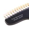 Dental Bleaching Comparator Dental Tooth 20 Colors Tooth Whitening 3D Shade Guide Color Comparator Mirror Dentistry Dentist