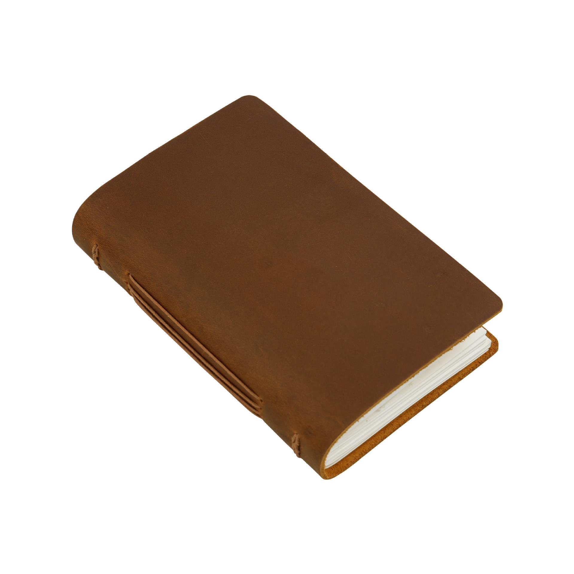 Portable Handmade Genuine Leather Cowhide Sketchbook - Retro Notepad & Diary Gift
