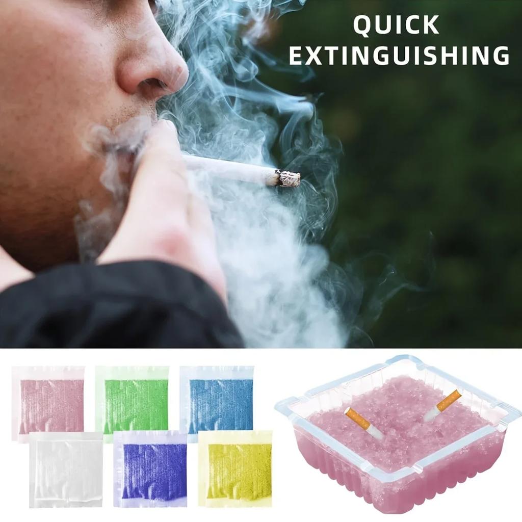 Smoke Removal Sand Soot Cleaner Ashtray Cleaner Remove Smoke Smell Indoor Air Clean Film Cleaner Smoking Accessories