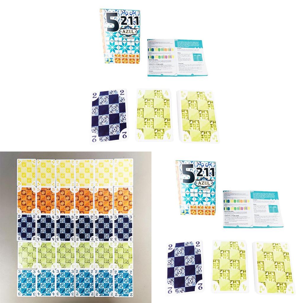 Azul Special Edition Card Game With Fun Interactive Play For Family And Adults
