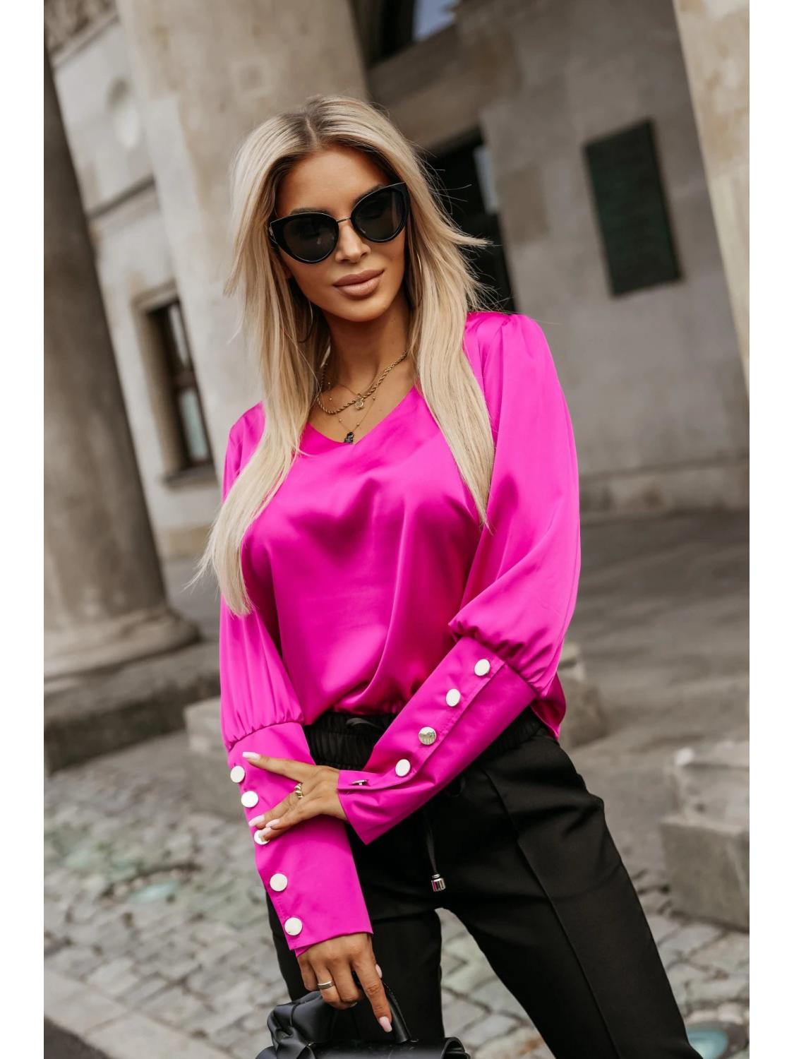 

Autumn Bestseller V-Neck Long Sleeve Button-Up Women s Shirt XXL