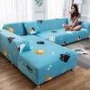 Stretch Sofa Cover Slipcovers Elastic All-inclusive Couch Case for Different Shape Sofa Loveseat Chair L-Style Sofa Case