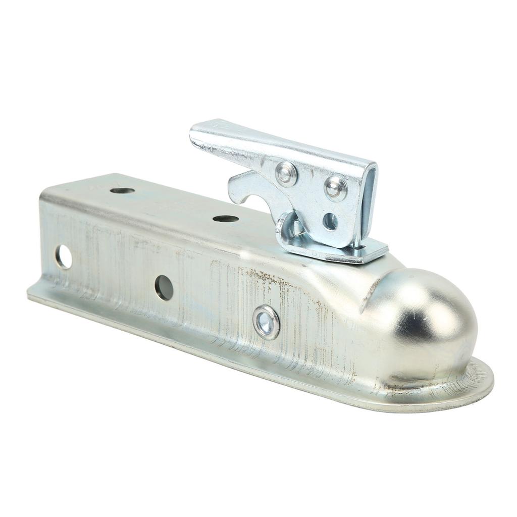 Anhängerkupplung mit gerader Zunge 50mm Kugelkupplung 50mm U-Profil 3500 Lastkapazität für 50mm Vierkantrohr