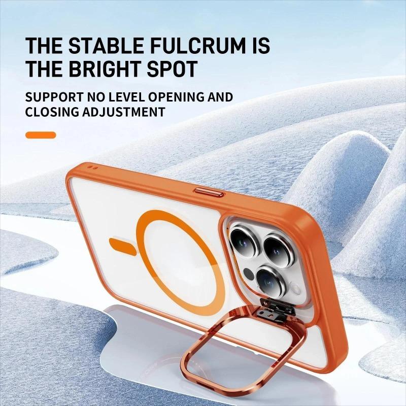 Luxury For Magsafe Wireless Charging Magnetic Case for iPhone 15 12 13 14 Pro Max plus Camera Glass Protection Transparent Cover