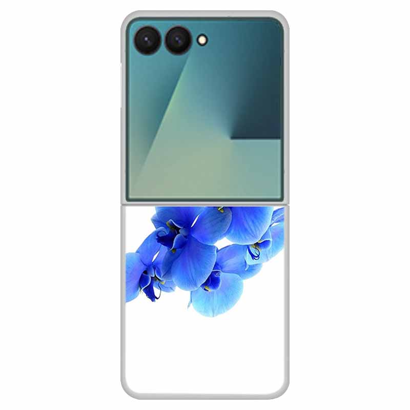 Phone Case For Samsung Galaxy Z Flip 7 5G Case ZFlip 7 Funda 6.9" Clear Plastic / PC Hard Coque For Samsung Galaxy Z Flip7 Cases