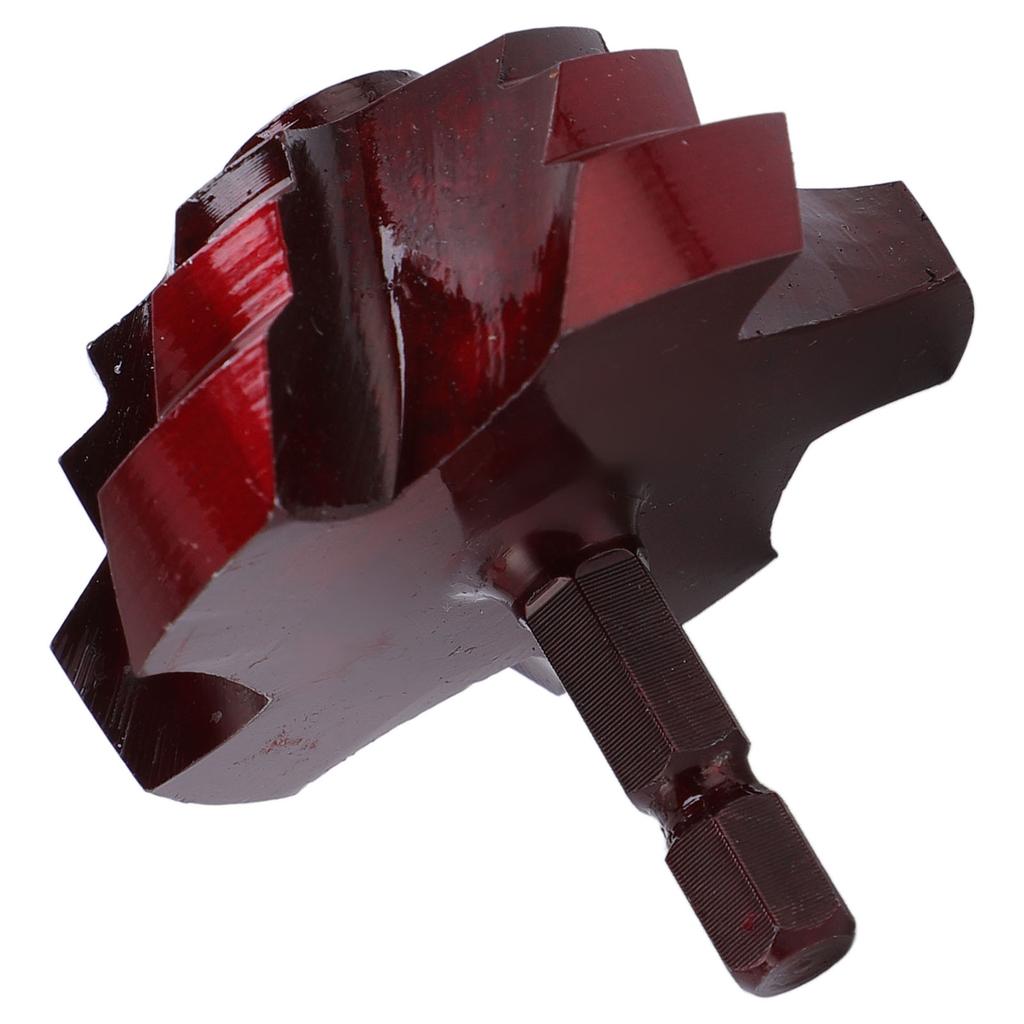 PPR Anbohrfräser Spirale 5 Schneiden 1,5 Zoll 14 Zoll Sechskantschaft Anbohrfräser für 50 mm Rohre