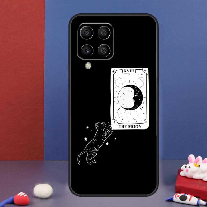 Witches Cat Moon Case For Samsung Galaxy M34 M14 M54 M13 M15 M36 M55 M35 M56 M16 M31 M11 M53 M12 M32 M52 M06