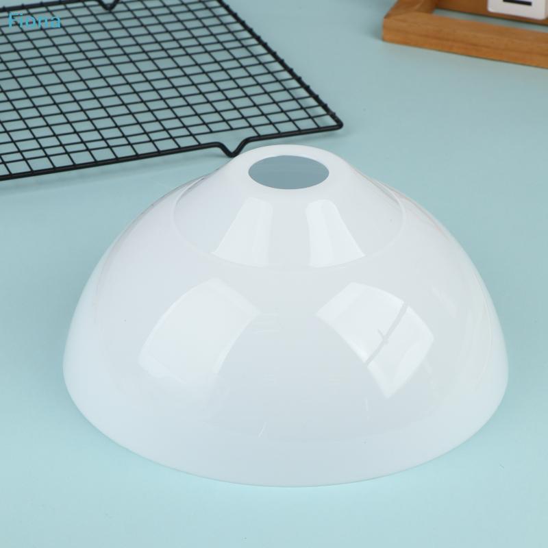 245MM Opening White PP Plastic Lamp Shades With Bowl Pattern For E27 Torchiere Lamp Cover Replacement Lighting Accessory