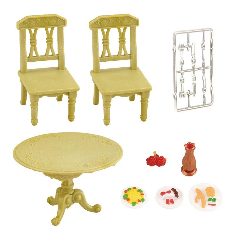 Miniature Dollhouse Furniture 1/12 Miniature Toys Girl Dolls Accessories Bedroom Bathroom Dollhouse Kit for Dolls