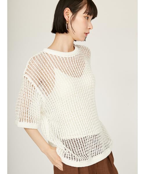 Emi Mesh Knicker Loose 13WNT252039 Women's Top,