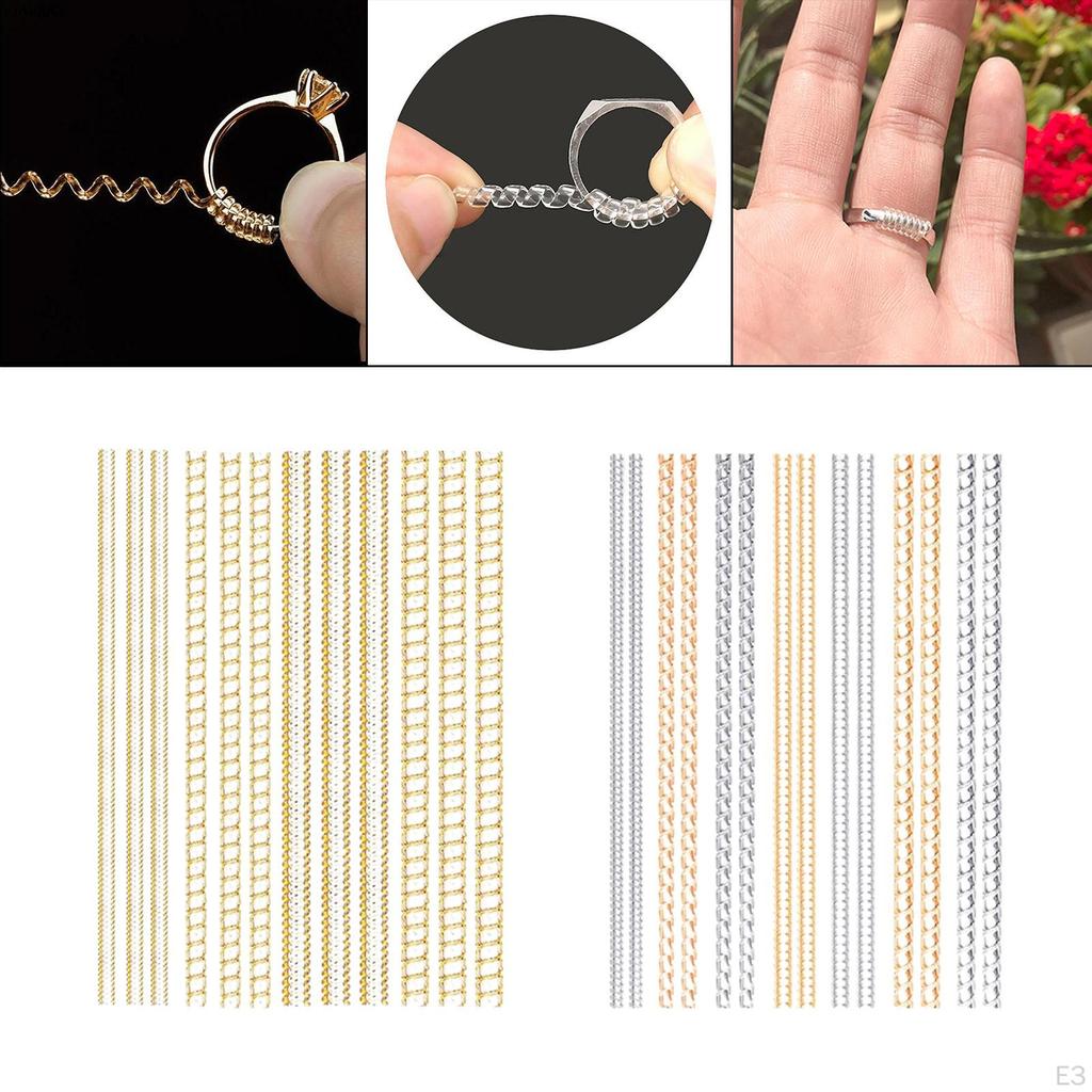 Guards Spacer Fitter Resizer Jewelry Sizer Invisible Size Adjuster Tightener for Loose Rings