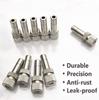 5Pcs Low Pressure 6mm Pneumatic Fitting Pipe Connector Garden Tools Water Fog Sprayer Misting Cooling System Atomizing Nozzles