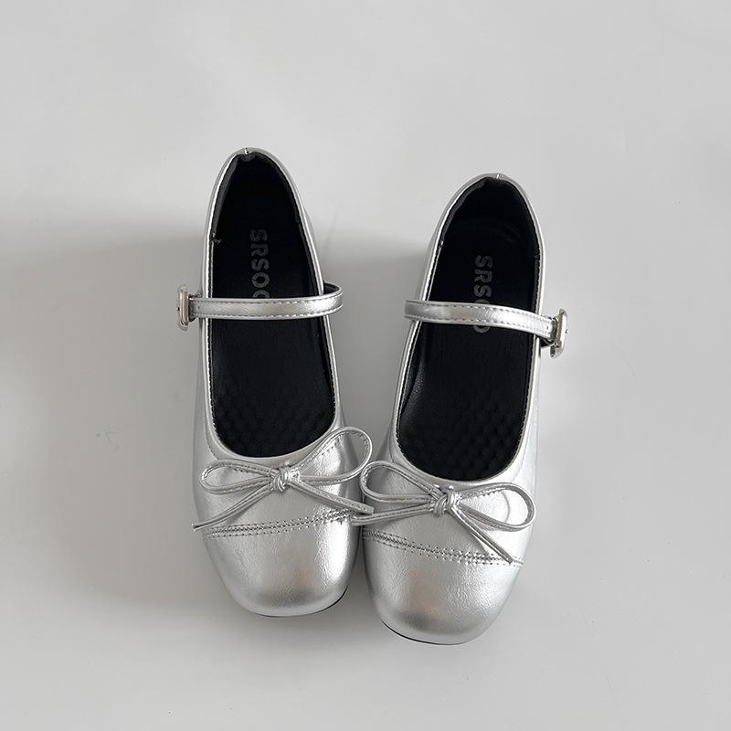 French retro red round head shallow mouth single shoes women's 2025 new summer retro versatile soft-soled Mary Jane shoes