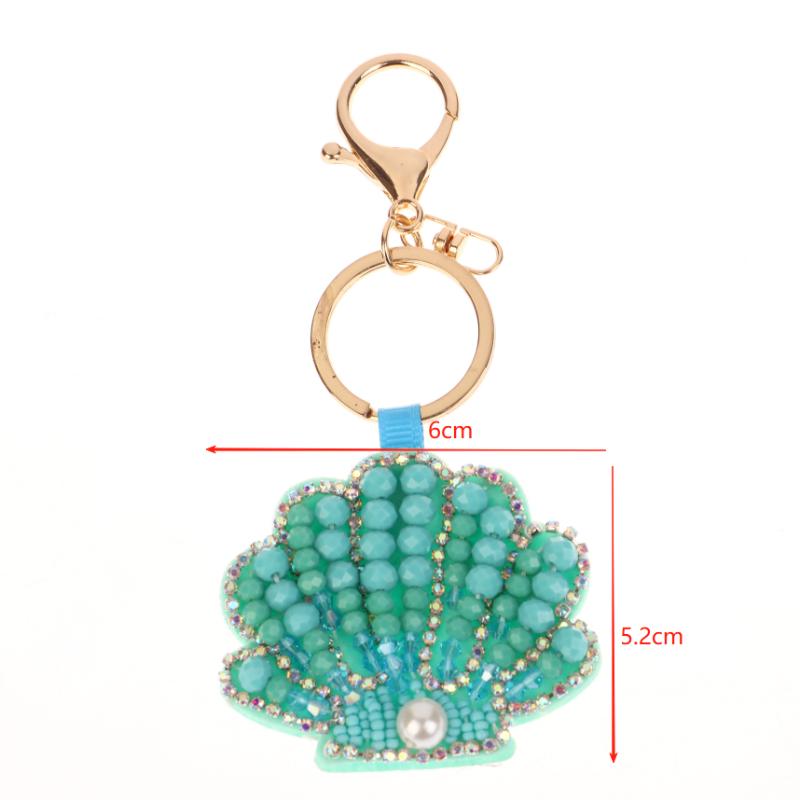 Strass-Hummer Perlenanhänger Schöne handgenähte Taschenanhänger Krabbenschalen Schildkröte Hängeseil Aufnäher Applikation Taschenkordel
