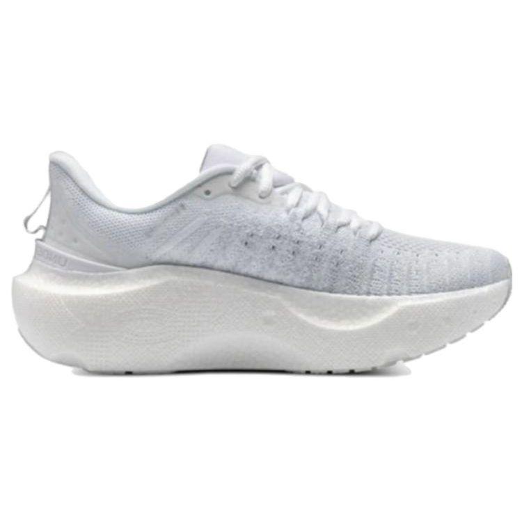 Under Armour Women's HOVR Infinite Elite White Halo Grey Running Sneakers 3027199-100