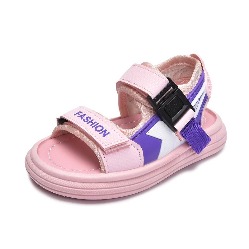New Summer Children's Sandals for Young Kids, Sports and Casual Beach Shoes for Boys and Girls, Soft Sole Non-Slip Sandals