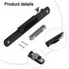 Zinc Alloy Sliding Door Lock Hook 90 Type Window Latch for Enhanced Security