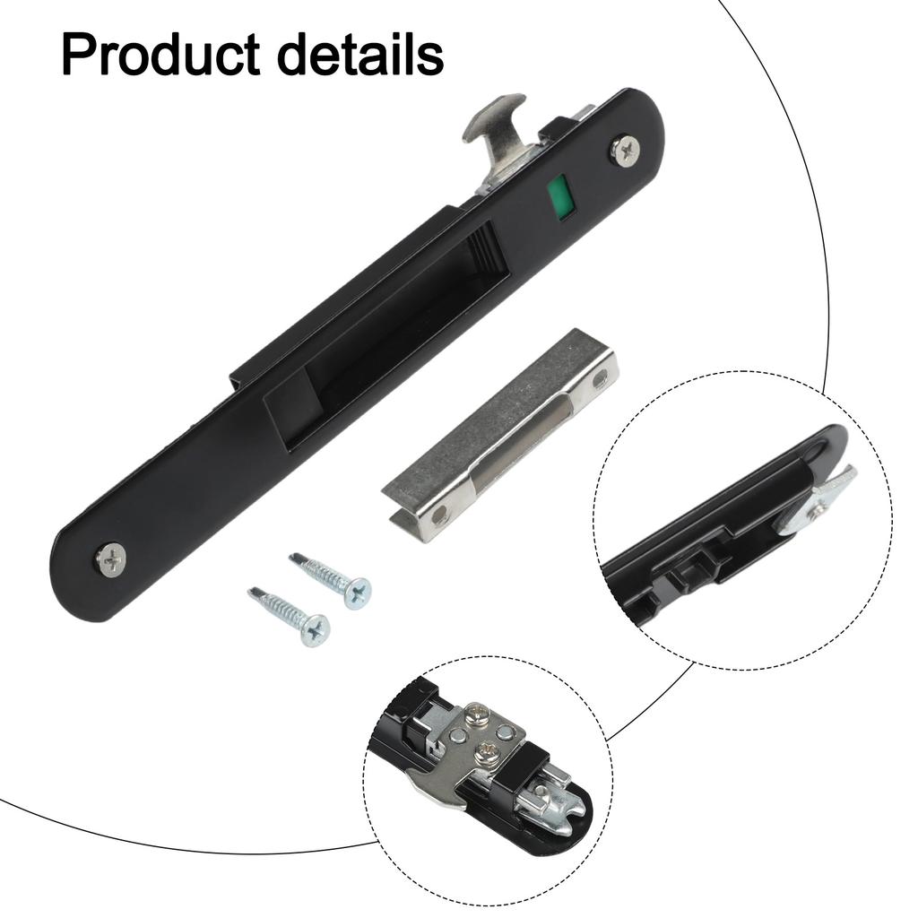 Zinc Alloy Sliding Door Lock Hook 90 Type Window Latch for Enhanced Security