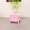 Doll Mansion Furniture Set Miniature Dressing Table Bunk Bed Bedside Table Dolls Bedroom Accessories for Kids Pretend Play