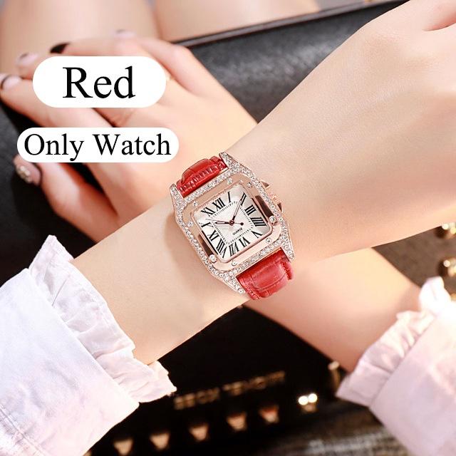 Buy Luxury Diamond Ladies Watch and Bracelet Set or Watch Ladies ...
