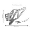 Motorcycle Front Sprocket Cover Compatible For YZ450 WR450F YZ450F YZ450FX Dirt Bike Engine Chain Guard Protector Parts