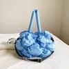 2024 New Bubble Down Cotton Bag Female Pleated Nylon Shoulder Crossbody Bag For Women Large Capacity Fashion Armpit Bags