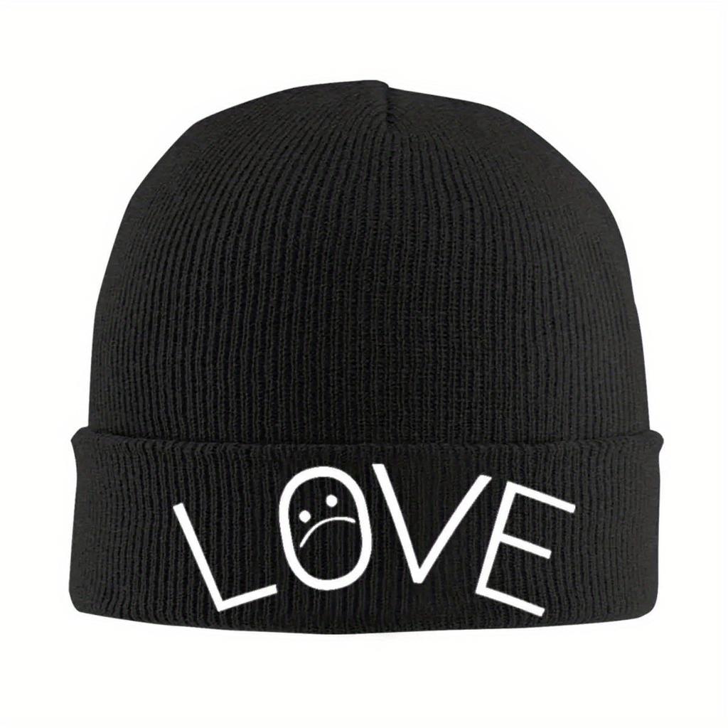 LOVE - Lil Peep Knitted Caps for Women Unisex Beanie Autumn Winter Hat Hip Hop Cap