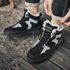 Fashion Men's Winter Warm Cotton Shoes 2025 New Classic Fashion Retro Plush Comfortable Anti Slip Snow Boots Outdoor Sports Casual Shoes