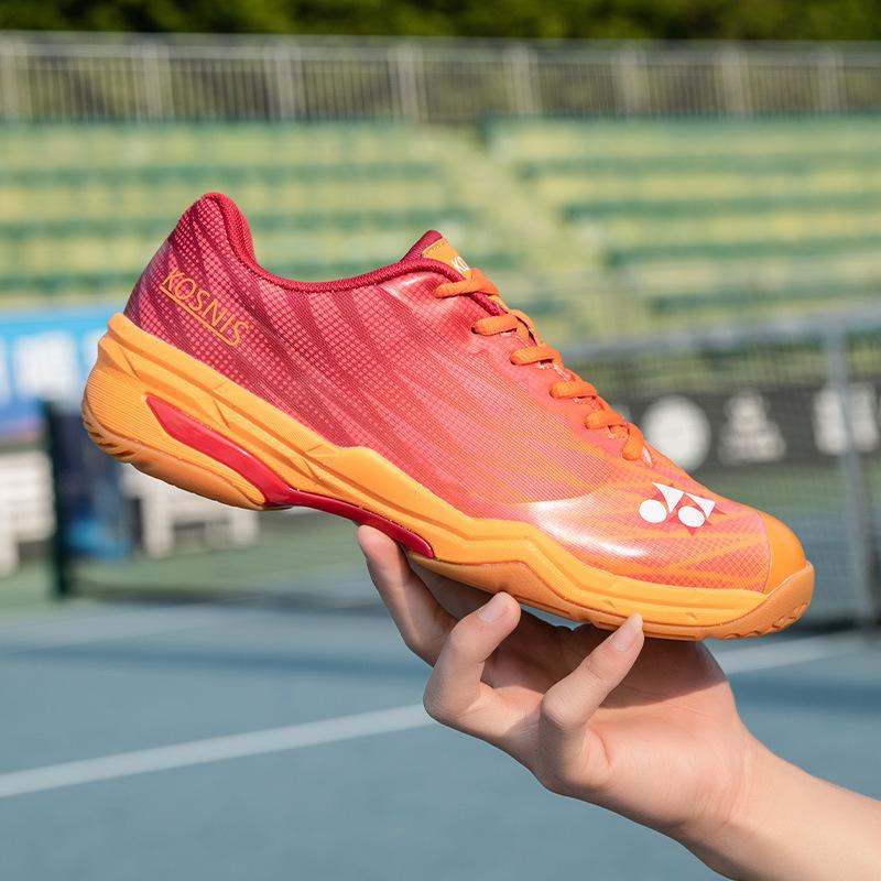 Summer Couple Sneakers Professional Training Tennis Shoes Sports Non-Slip Large Size Indoor Badminton Shoes Men