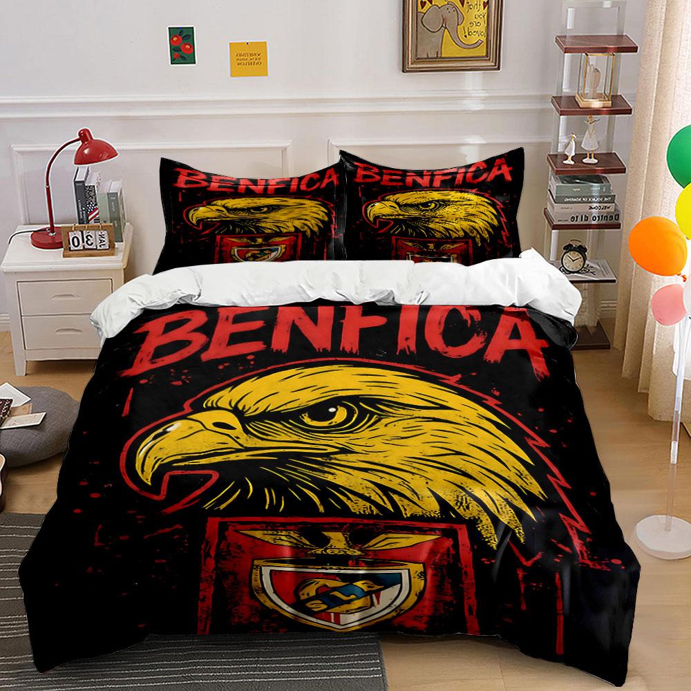 

Yellow eagle, Benfica text. Bedding sets Duvet cover sets Duvet covers Pillowcases(1 * Duvet Cover 2 * Pillowcases without duvet insert) 135x200cm