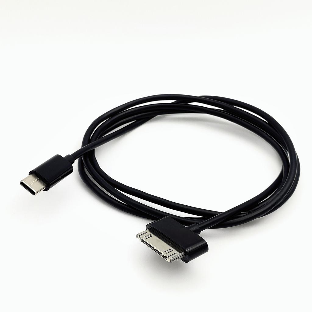 USB Type C to 30Pin Charging Cable for iPod for iPhone 3G/3GS for iPhone 4/4S for iPad 1 for iPad 2 PVC Data Sync Cord