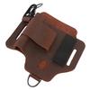 Belt Tool Bag Leather Multifunctional Portable Waist Tool Pouch for Outdoor Adventure Tackling Repair Projects