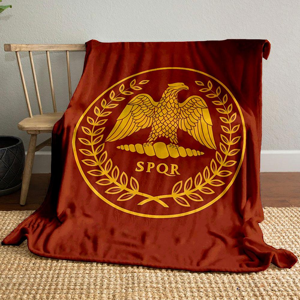 

Roman Eagle Blanket bedroom Blanket for Livingroom Couch lunch break Soft throw for Friend s festival Gift 80cm x 120cm